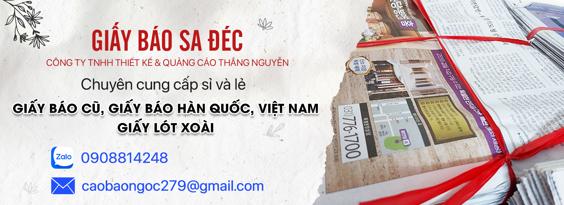 CÔNG TY TNHH THIẾT KẾ & QUẢNG CÁO THẮNG NGUYỄN